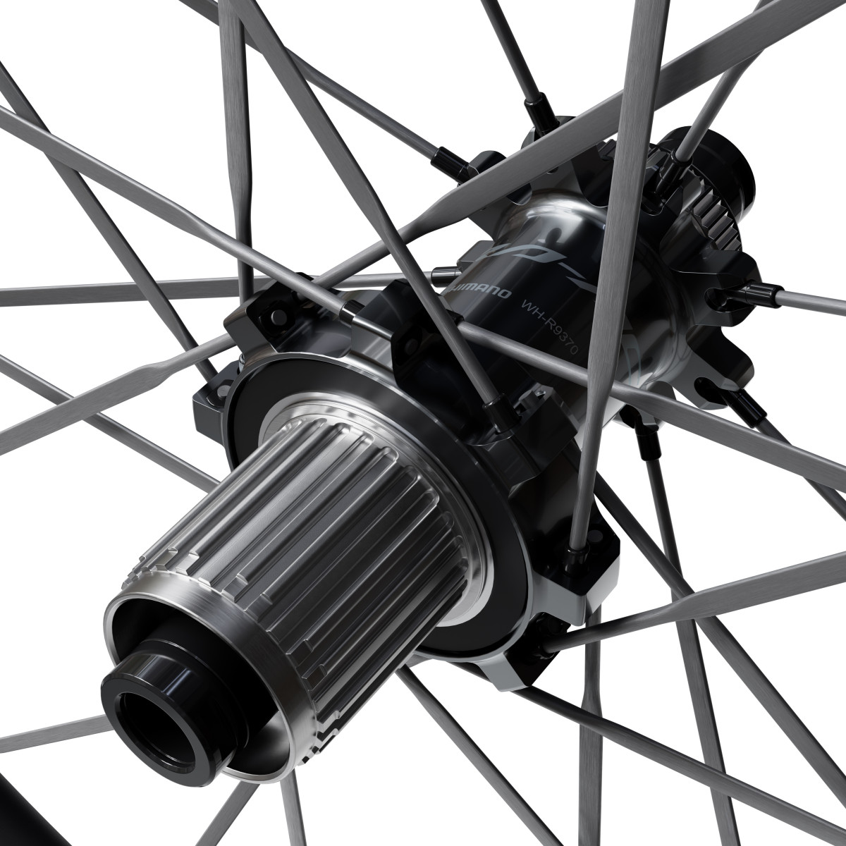 Shimano Dura Ace WH-R9370-C60 Tubeless Disc Carbon galinis ratas