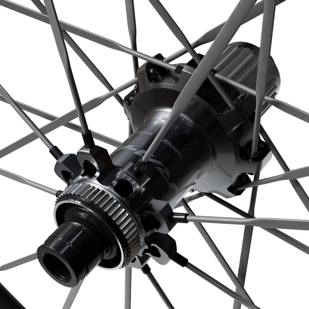 Shimano Dura Ace WH-R9370-C60 Tubeless Disc Carbon galinis ratas