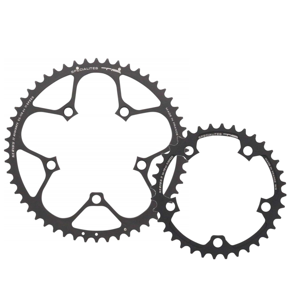 Specialites TA Nerius Campa Compact Chainring | 110 BCD | 2x11-speed Specialites TA Nerius Campa Compact Chainring | 110 BCD | 2x11-speed
