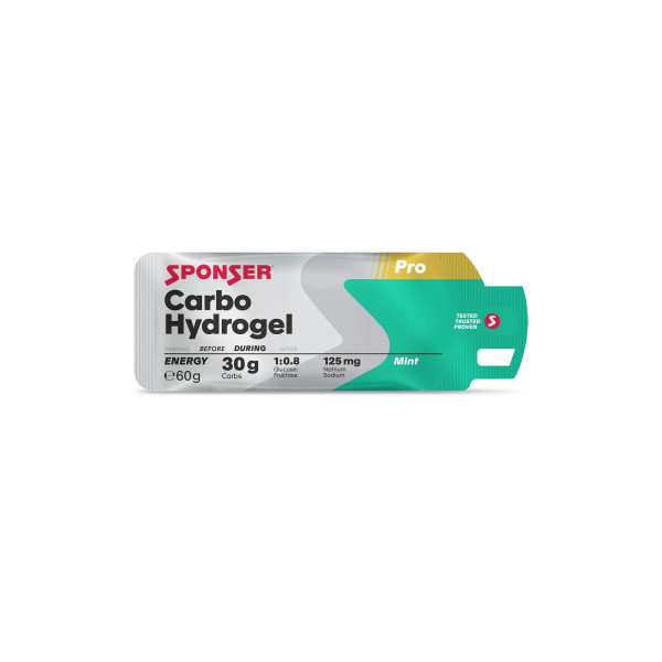 Sponser Carbo Hydrogel energetinis gelis | 60g | Mint
