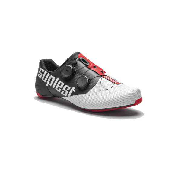Suplest Road Pro Road Shoes | Black - White - Red