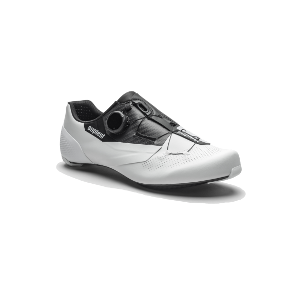 Suplest Road Performance Road Shoes | White - Black