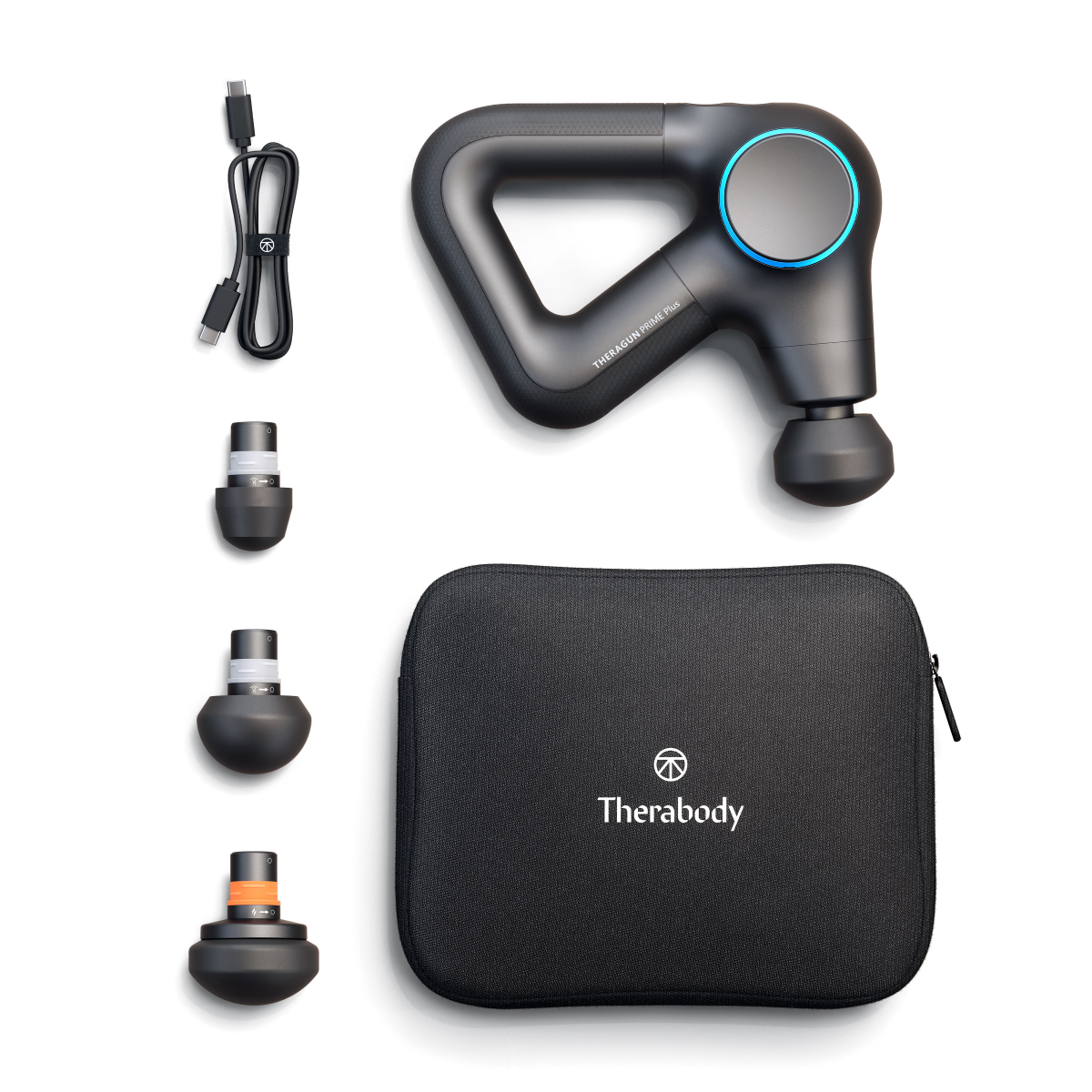 Therabody Theragun Prime Plus masažuoklis | Black Therabody Theragun Prime Plus masažuoklis | Black