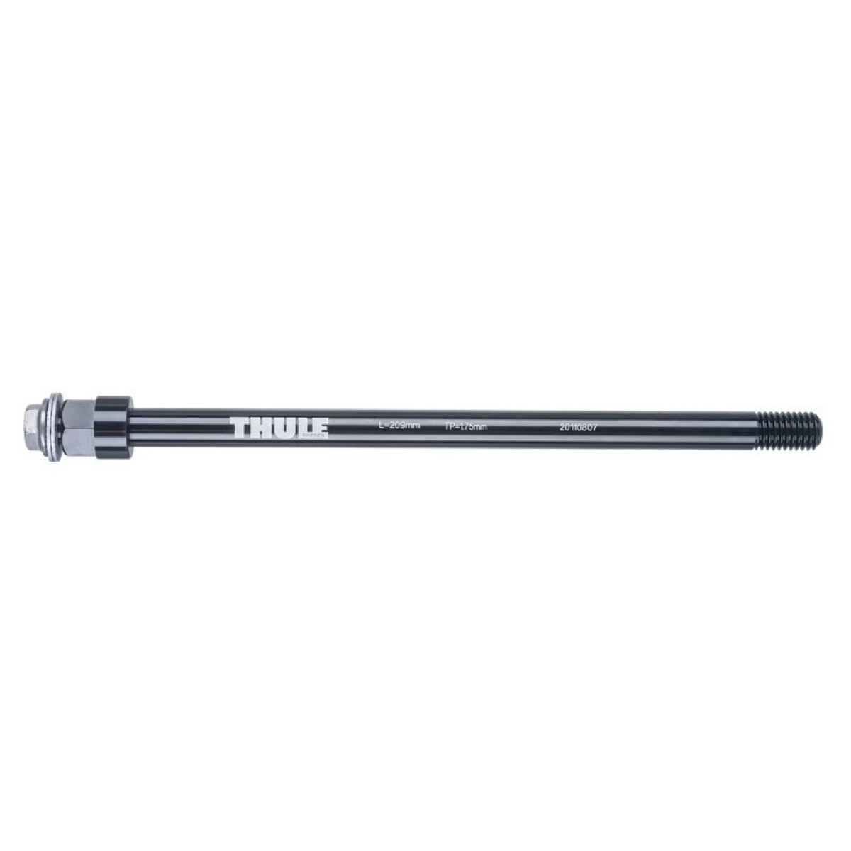 Thule Thru Axle ašis vežimėliui | M12 x 1.75 | 209mm Thule Thru Axle ašis vežimėliui | M12 x 1.75 | 209mm