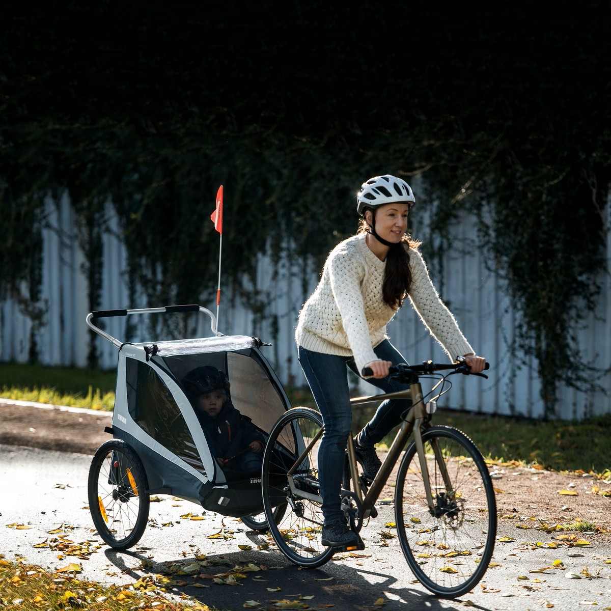 Thule Coaster XT Bike Trailer | Blue