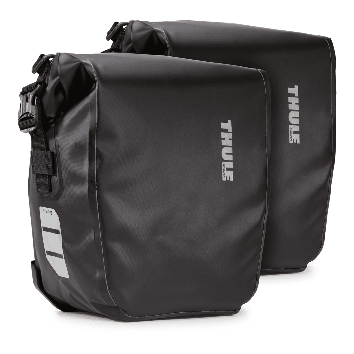 Thule Shield Bike Rack Pannier Set | 13 L | Black