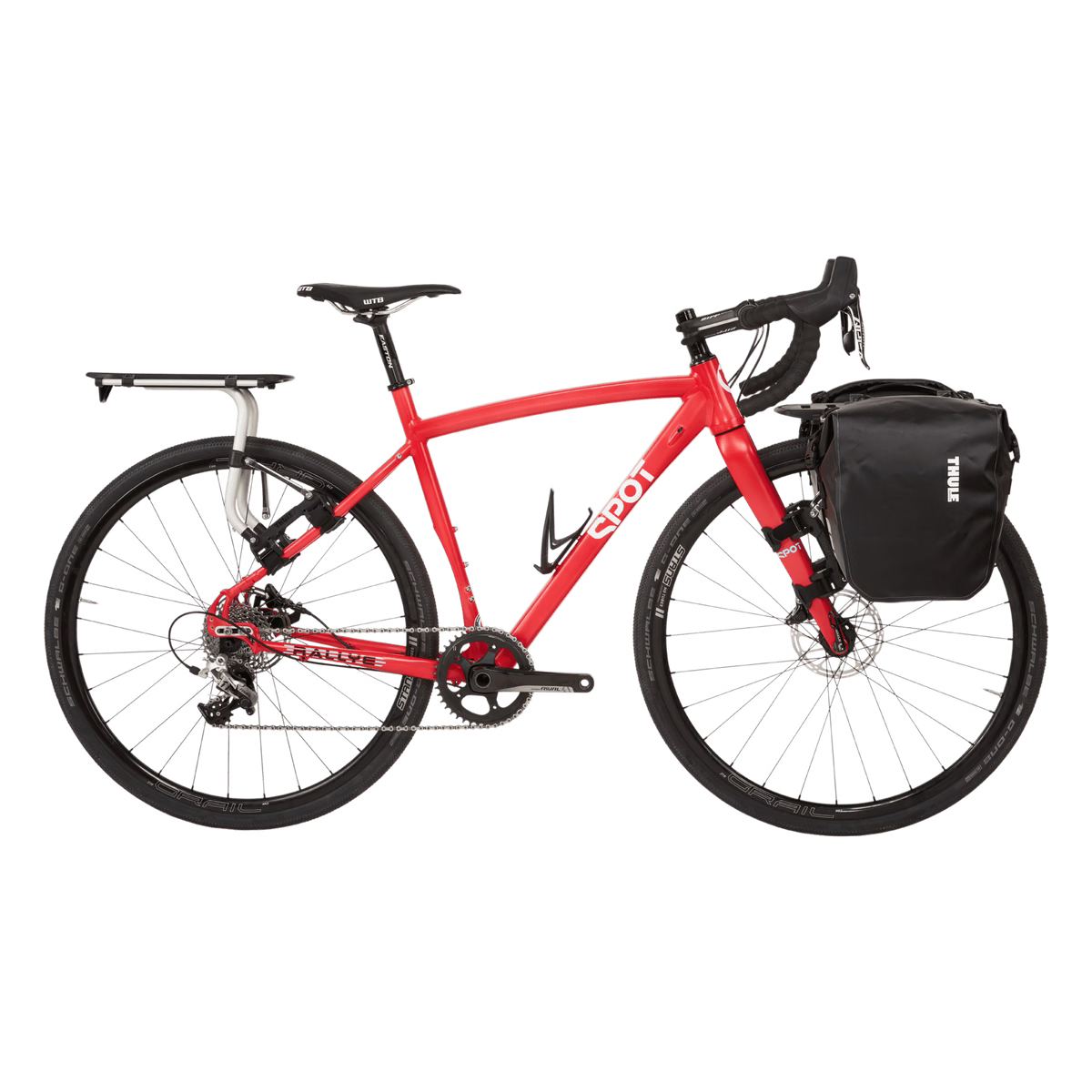 Thule Shield Bike Rack Pannier Set | 13 L | Black