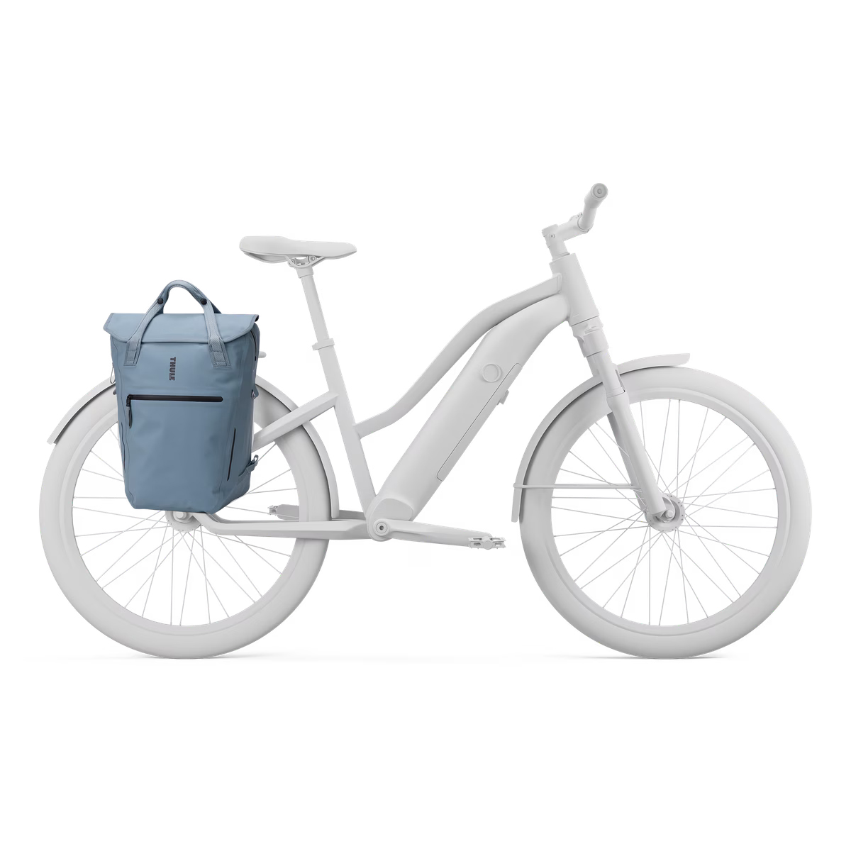 Thule Shield Backpack InLock Bike Rack Pannier | 23L | Mid Blue