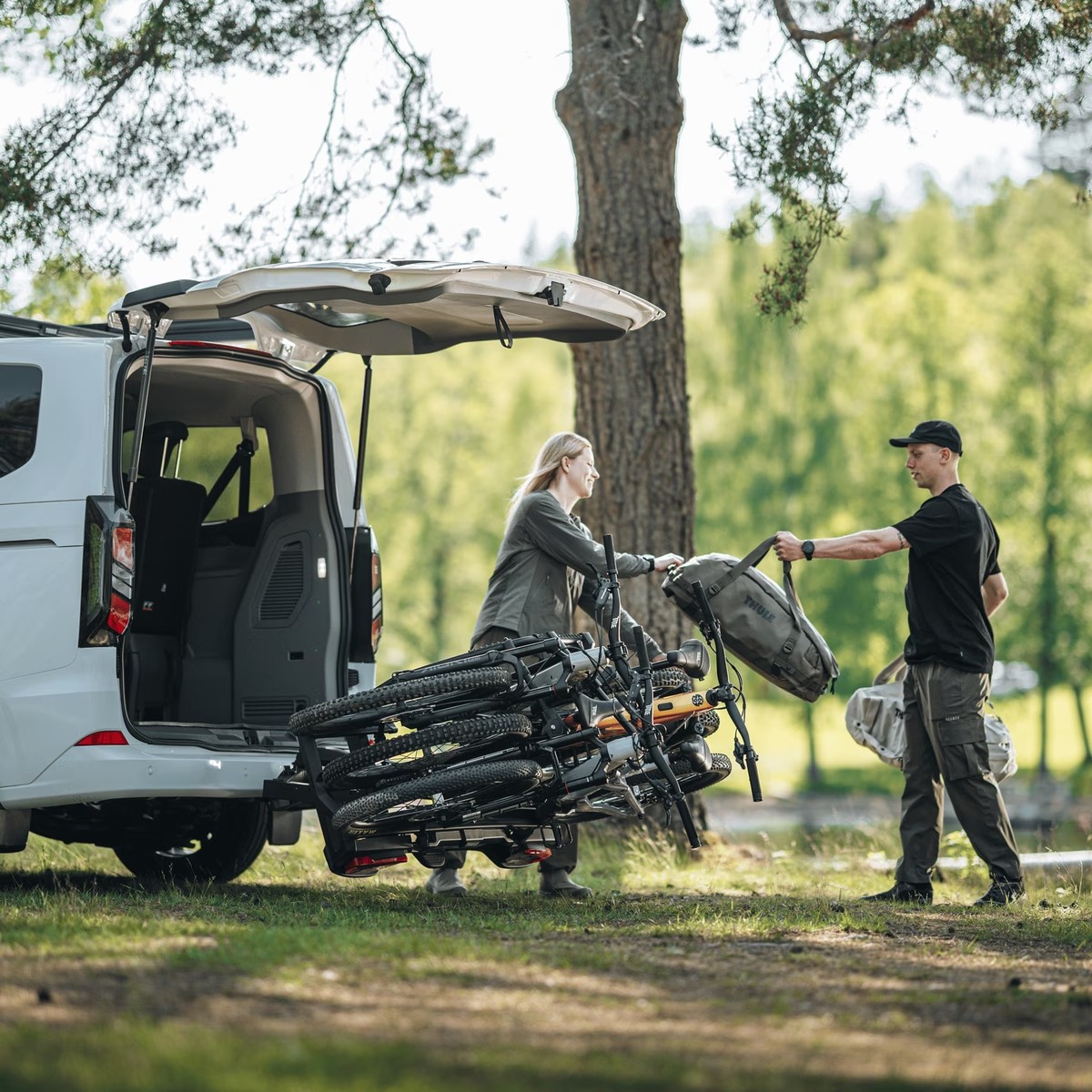 Thule VeloSpace 3 dviračių laikiklis | 3 dviračiams