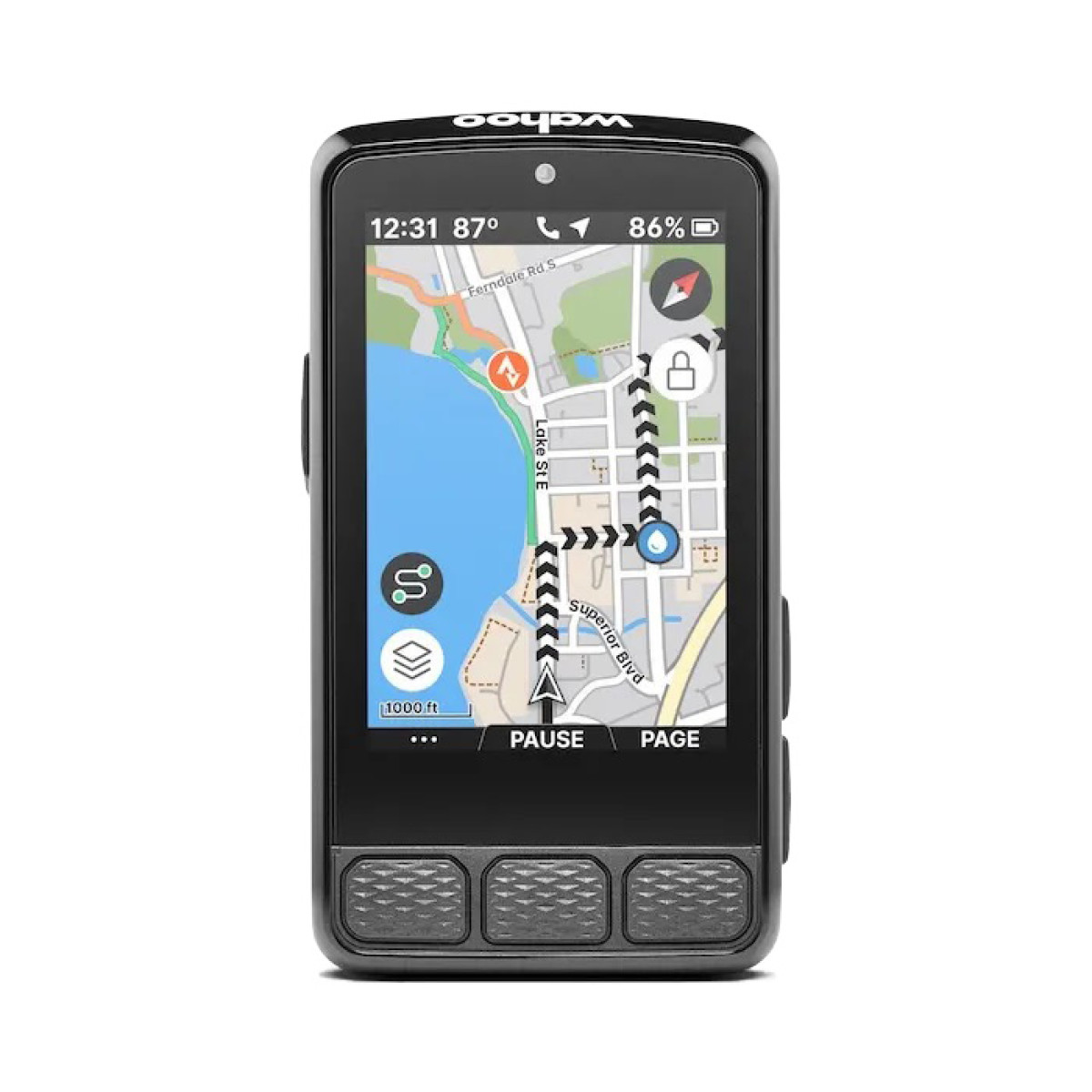 Wahoo Elemnt Roam v3 GPS dviračio kompiuteris Wahoo Elemnt Roam v3 GPS dviračio kompiuteris