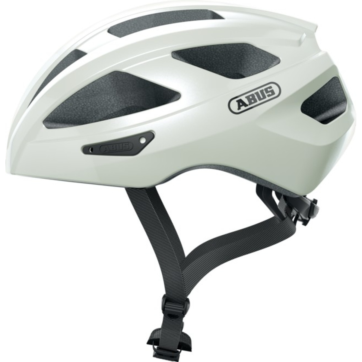 Abus Macator šalmas | Pearl White