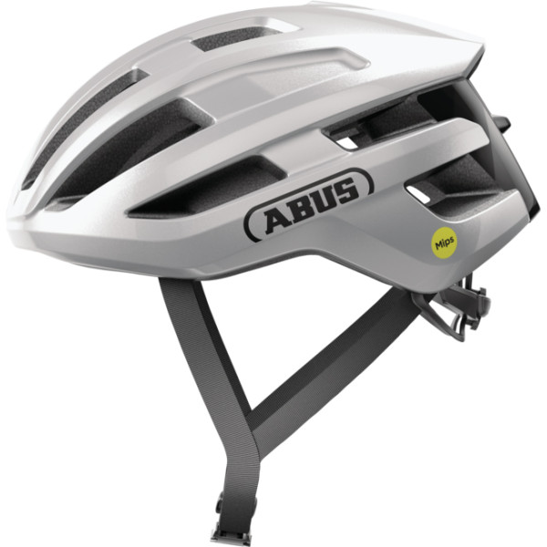 Abus Powerdome Mips šalmas | Gleam Silver Abus Powerdome Mips šalmas | Gleam Silver
