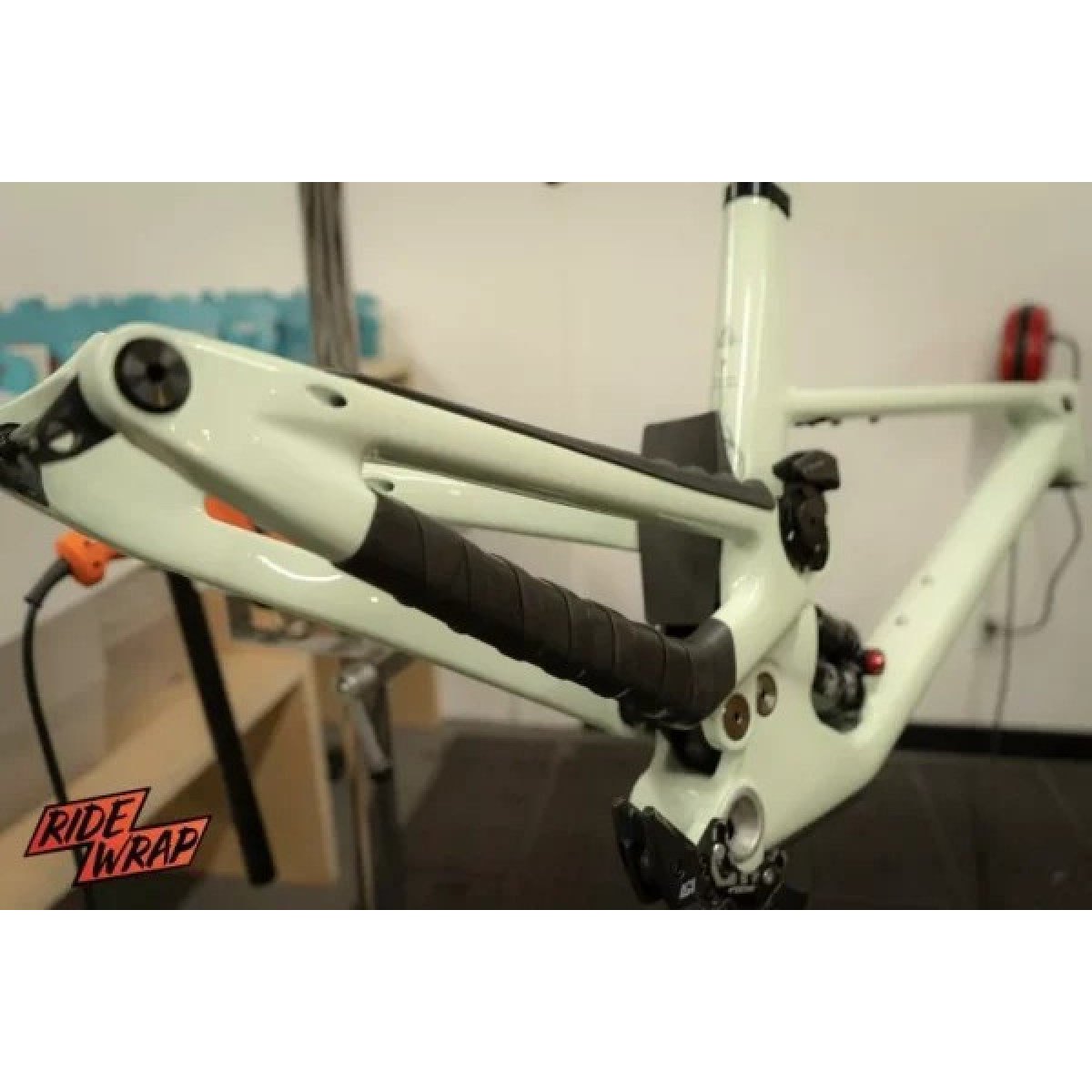 RideWrap Chainstay Armor apsauga | Matte Black RideWrap Chainstay Armor apsauga | Matte Black