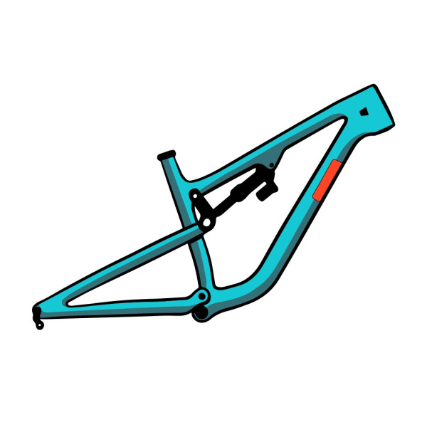 RideWrap Shuttle Armor apsauga | Matte Black