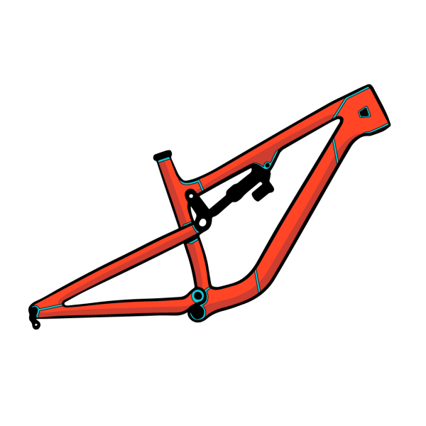 RideWrap Tailored MTB frame protector | Custom