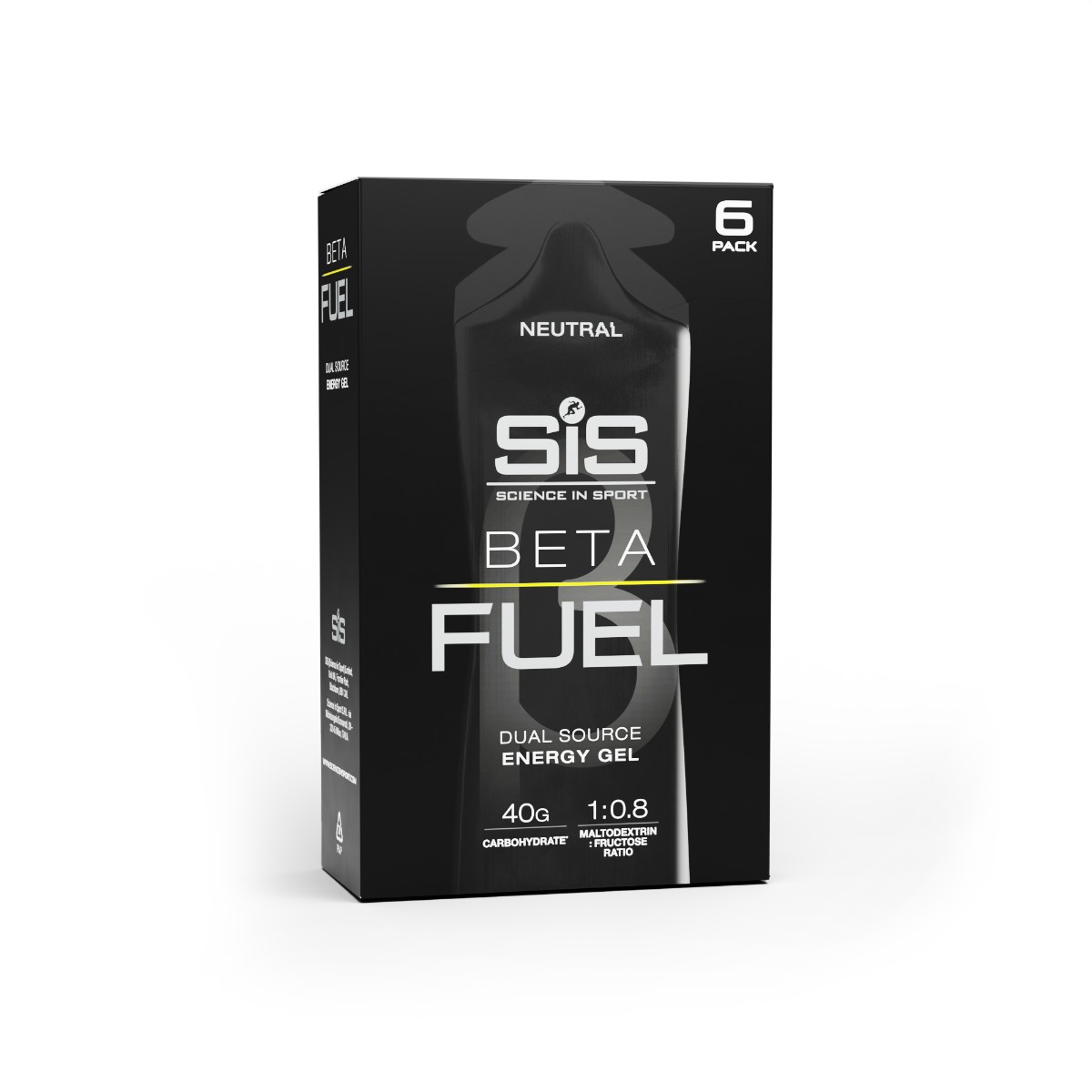 SiS Beta Fuel Energy Gel | 6x60 ml | Neutral