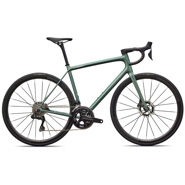 S-Works Aethos 2 plento dviratis | Dura Ace Di2 | Gloss Premium Fjord Metallic - Dolomite Metallic