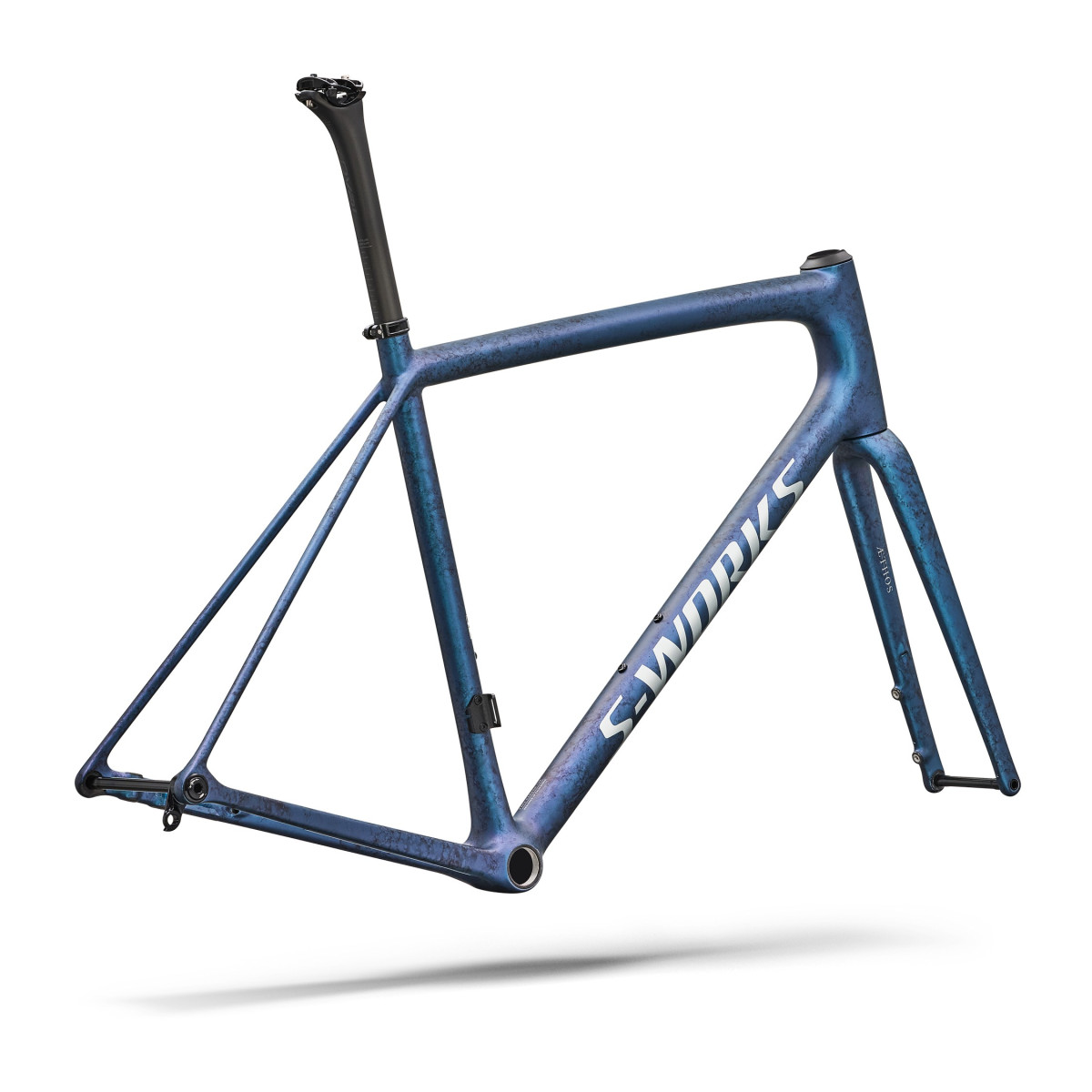 S-Works Aethos 2 rėmas | Satin Black Ink Wash - Pearl