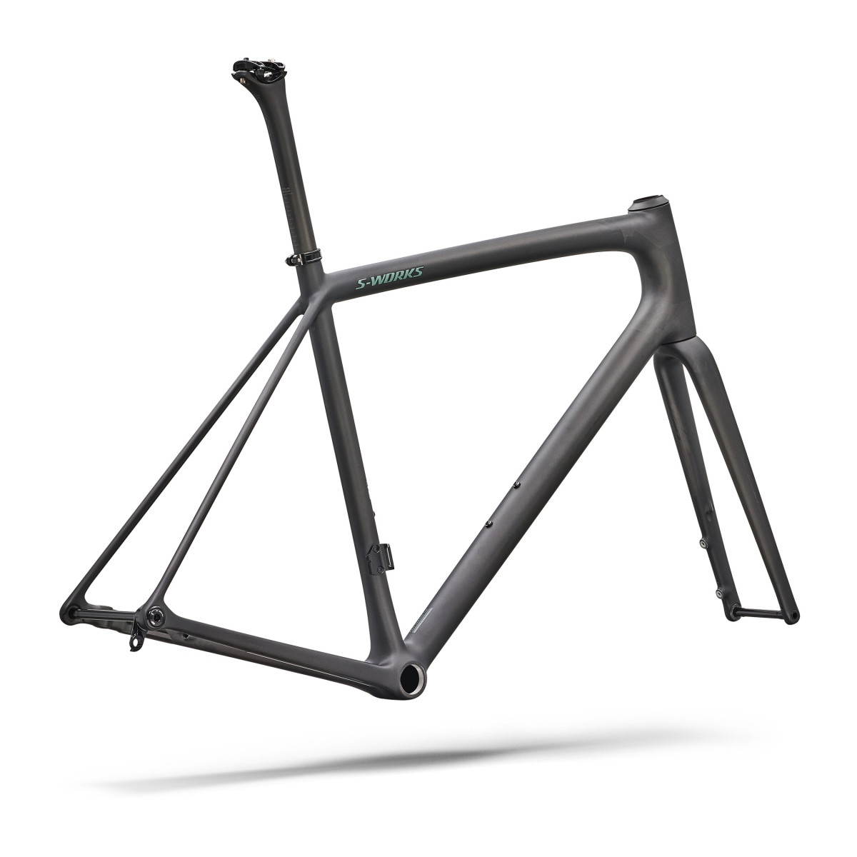 S-Works Aethos 2 rėmas | Rtp Raw Carbon - Premium Fjord Metallic