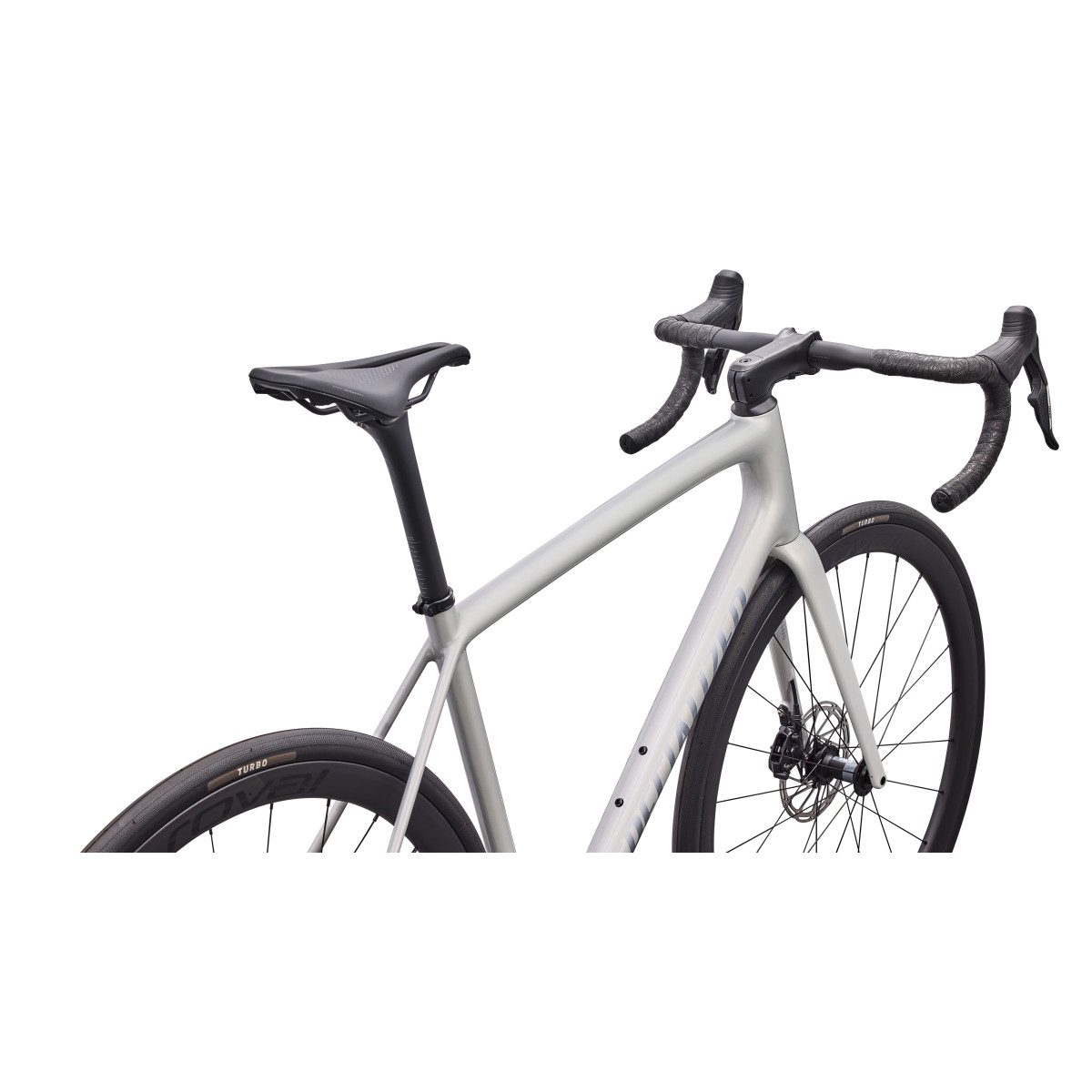 Specialized Aethos 2 Expert Road Bike | SRAM Force AXS | Dolomite Metallic - Shadow Silver