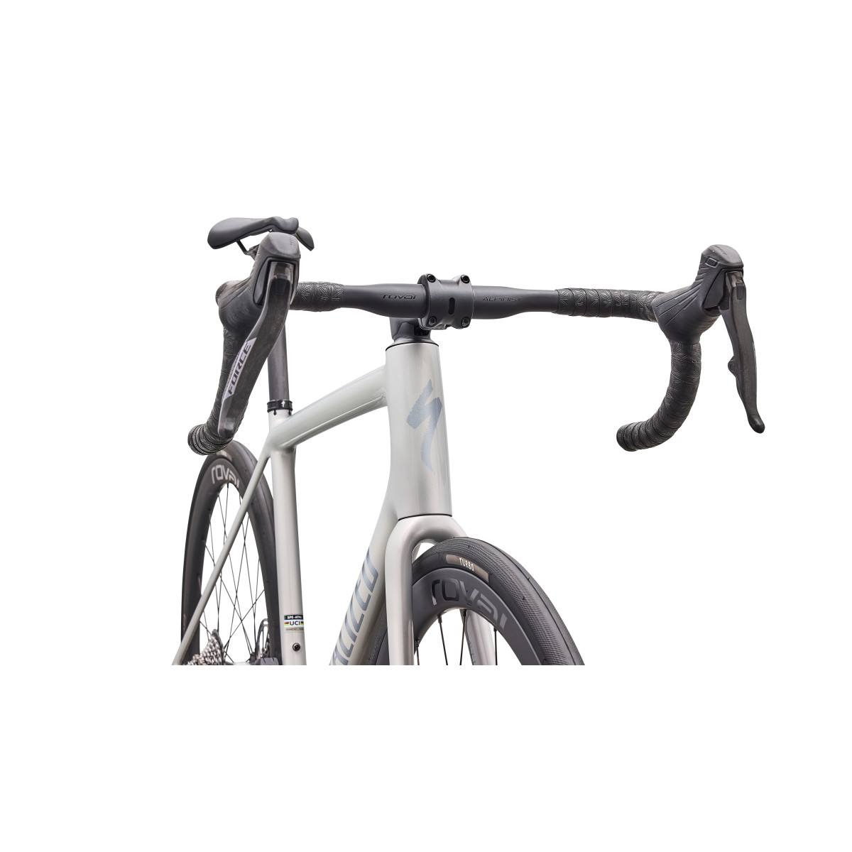 Specialized Aethos 2 Expert Road Bike | SRAM Force AXS | Dolomite Metallic - Shadow Silver