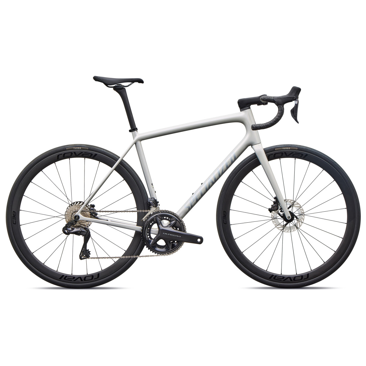 Specialized Aethos 2 Expert plento dviratis | Shimano Ultegra Di2 | Dolomite Metallic - Shadow Silver