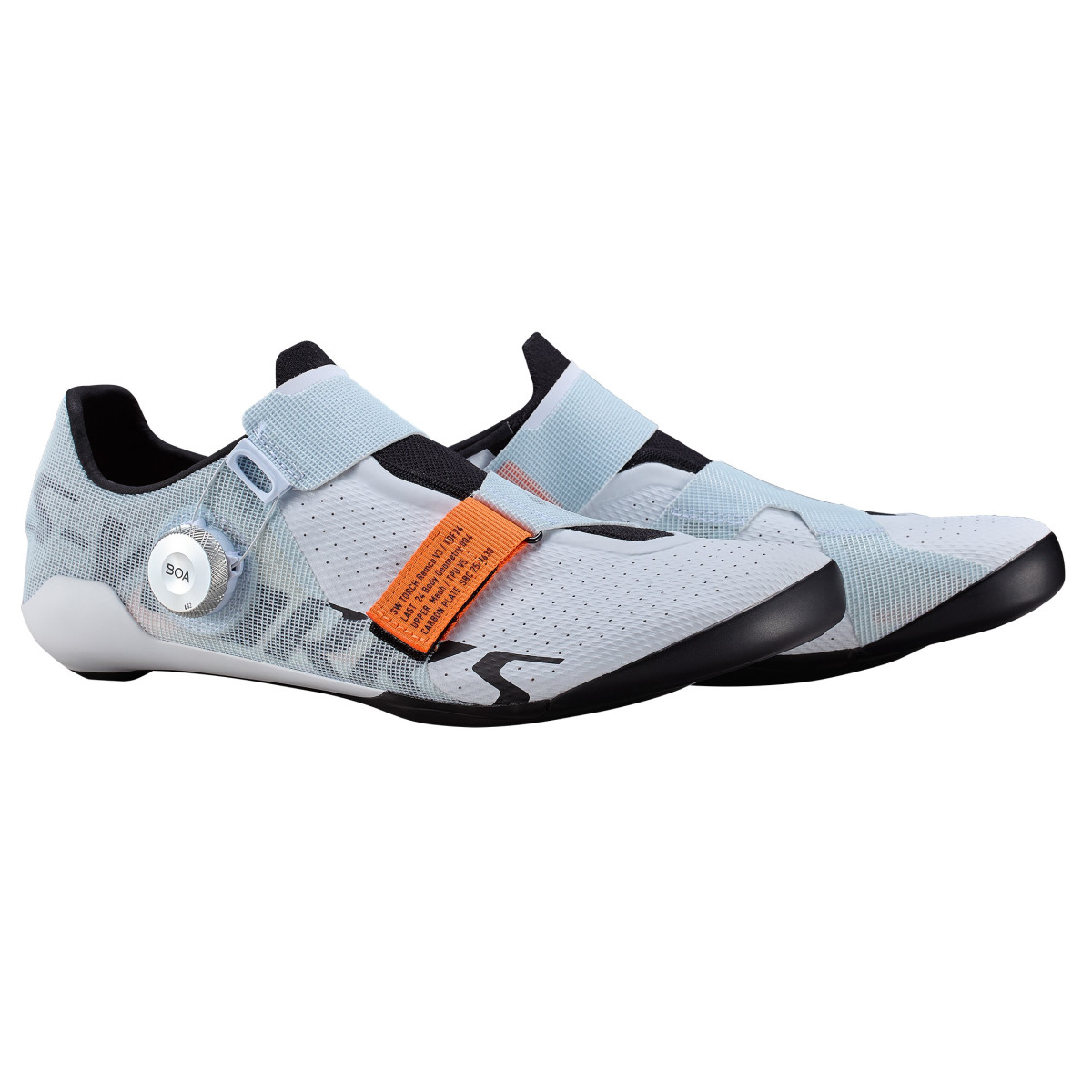 S-Works Torch Remco Road Shoes | White - Photon Orange S-Works Torch Remco Road Shoes | White - Photon Orange