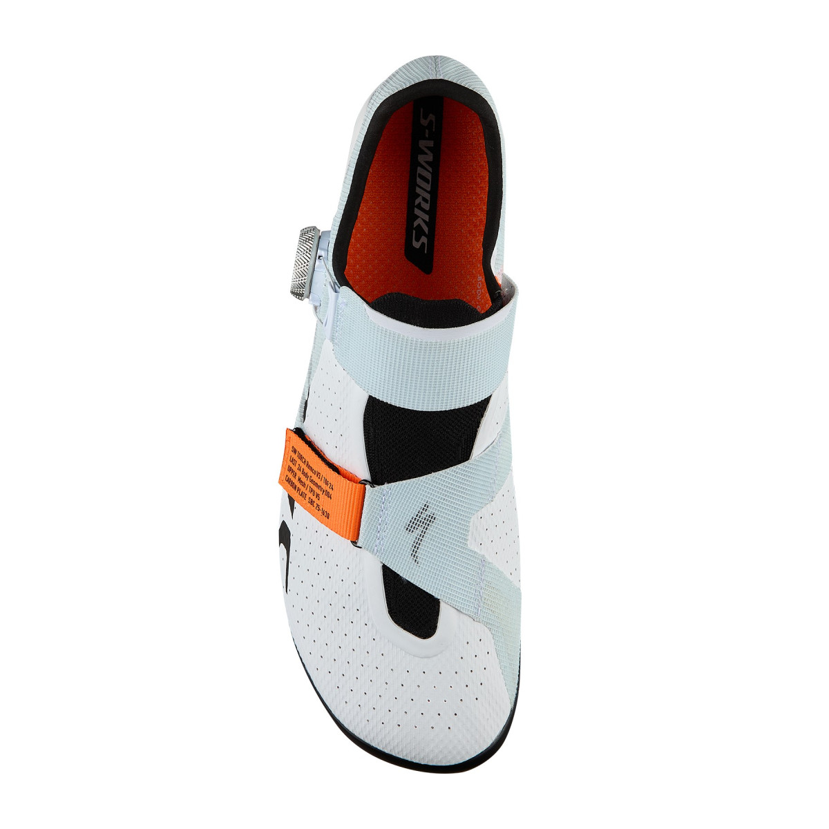 S-Works Torch Remco Road Shoes | White - Photon Orange S-Works Torch Remco Road Shoes | White - Photon Orange