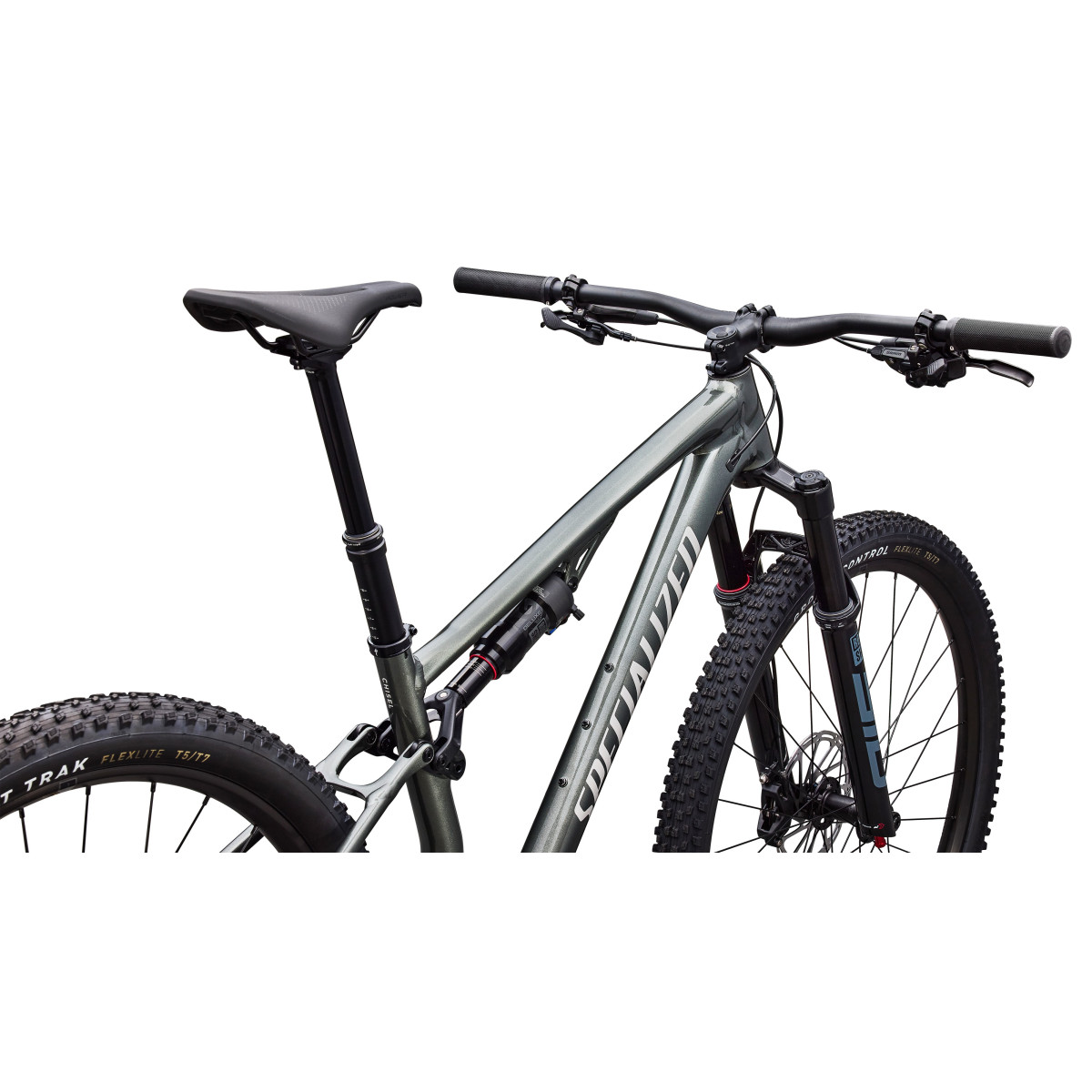 Specialized Chisel Comp kalnų dviratis | Gloss Charcoal Tint - Dolomite Metallic