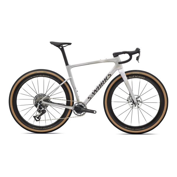 S-Works Crux 5 Gravel Bike | Silver Dust - Amathyst Frost