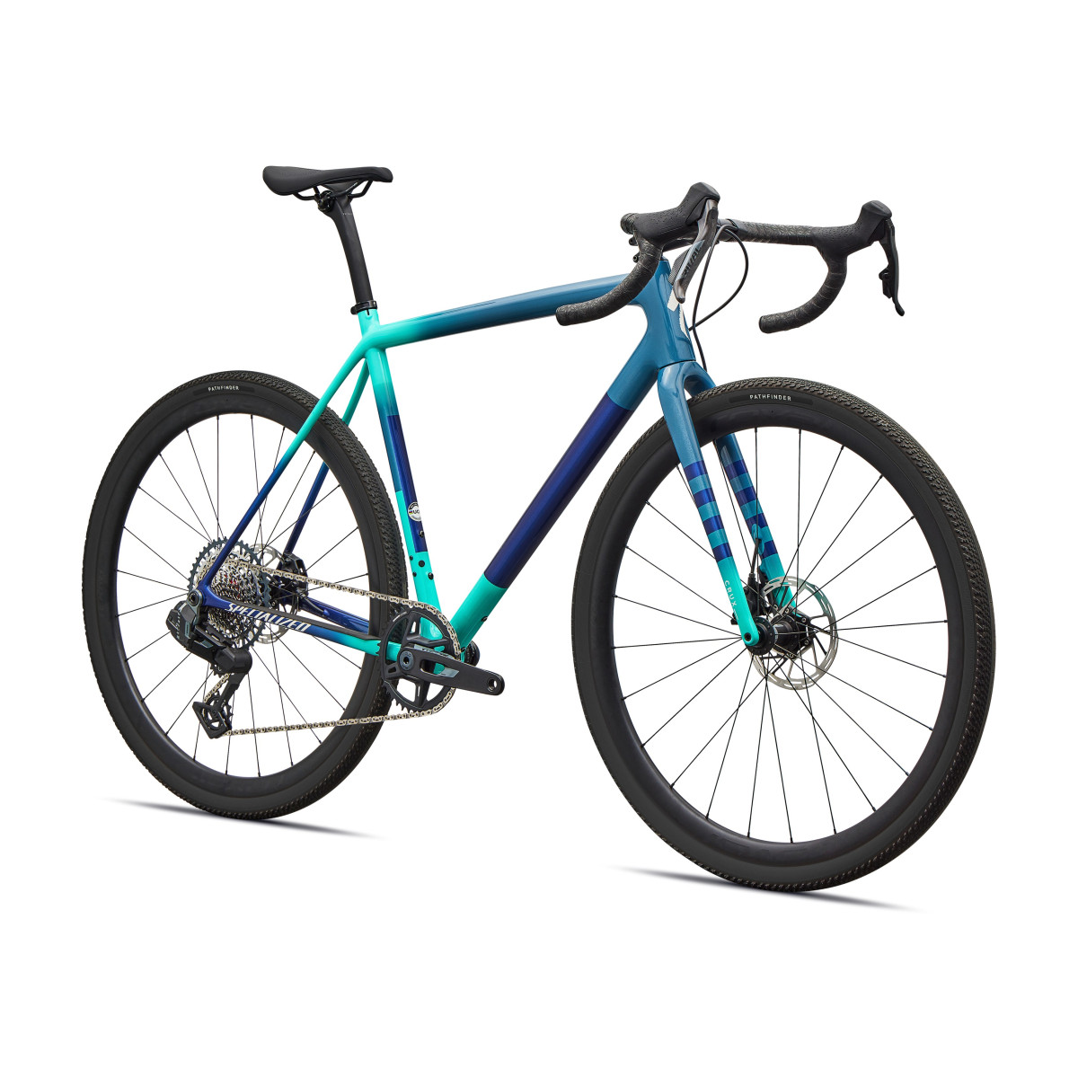 Specialized Crux Expert gravel dviratis | Grey Blue - Lagoon Blue Specialized Crux Expert gravel dviratis | Grey Blue - Lagoon Blue