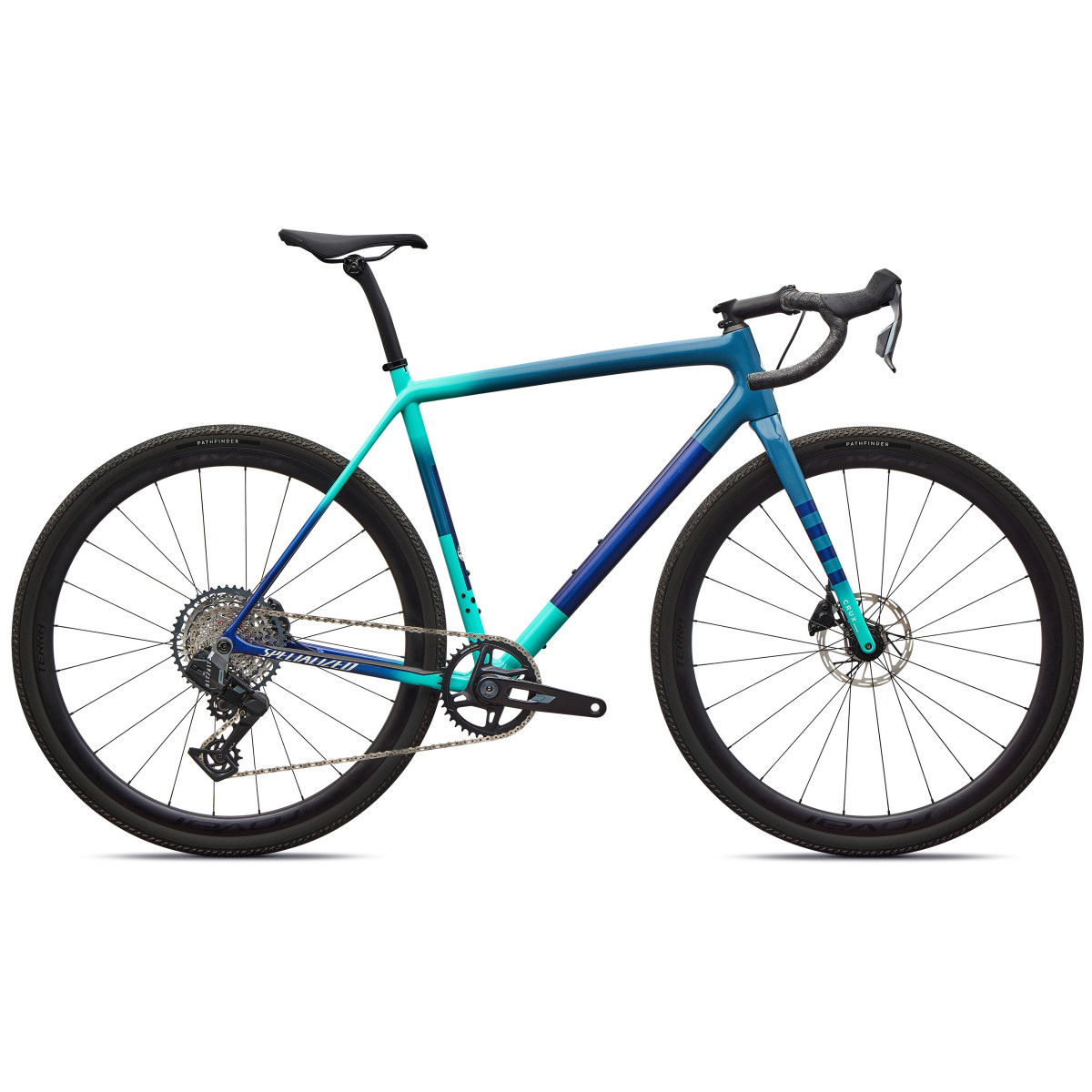 Specialized Crux Expert gravel dviratis | Grey Blue - Lagoon Blue Specialized Crux Expert gravel dviratis | Grey Blue - Lagoon Blue