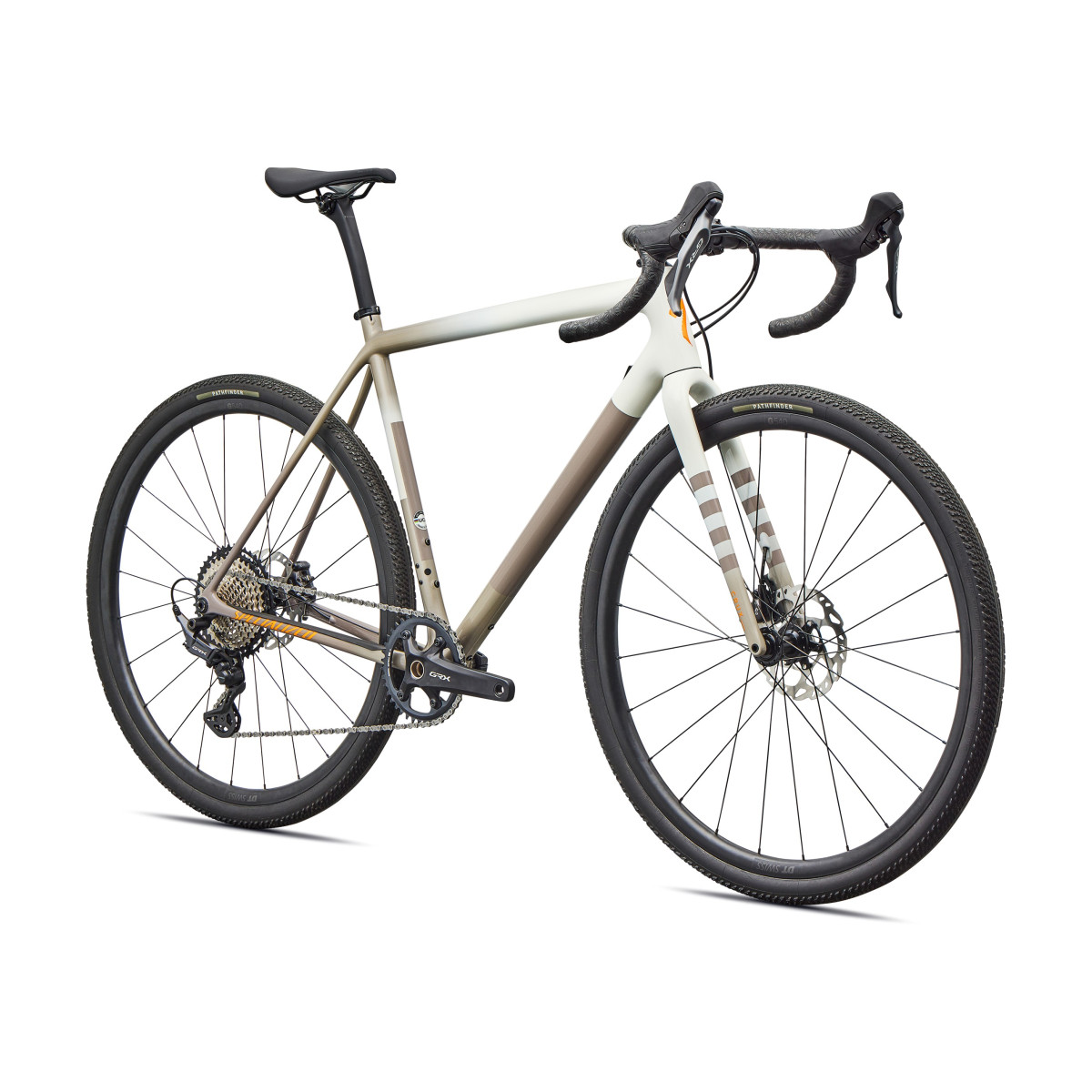 Specialized Crux Comp Gravel dviratis | Dune White - Sandstone Metallic Specialized Crux Comp Gravel dviratis | Dune White - Sandstone Metallic