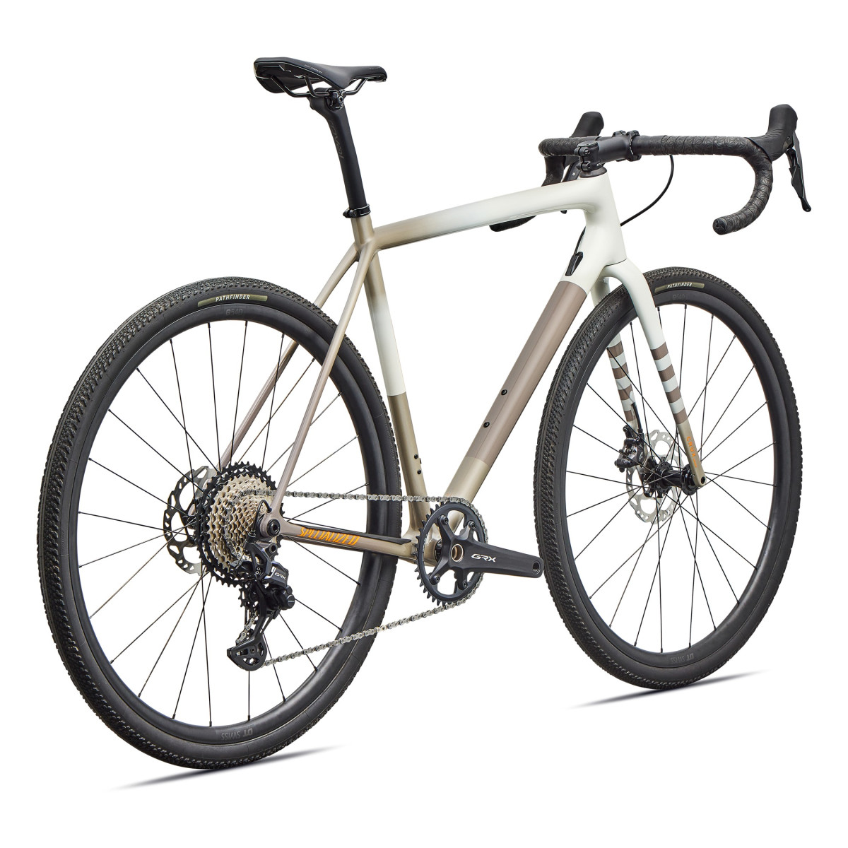 Specialized Crux Comp Gravel dviratis | Dune White - Sandstone Metallic Specialized Crux Comp Gravel dviratis | Dune White - Sandstone Metallic