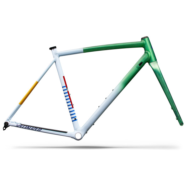 Specialized Crux DSW Frameset | Oasis Tint Flake Silver Morning Mist - Purple Haze