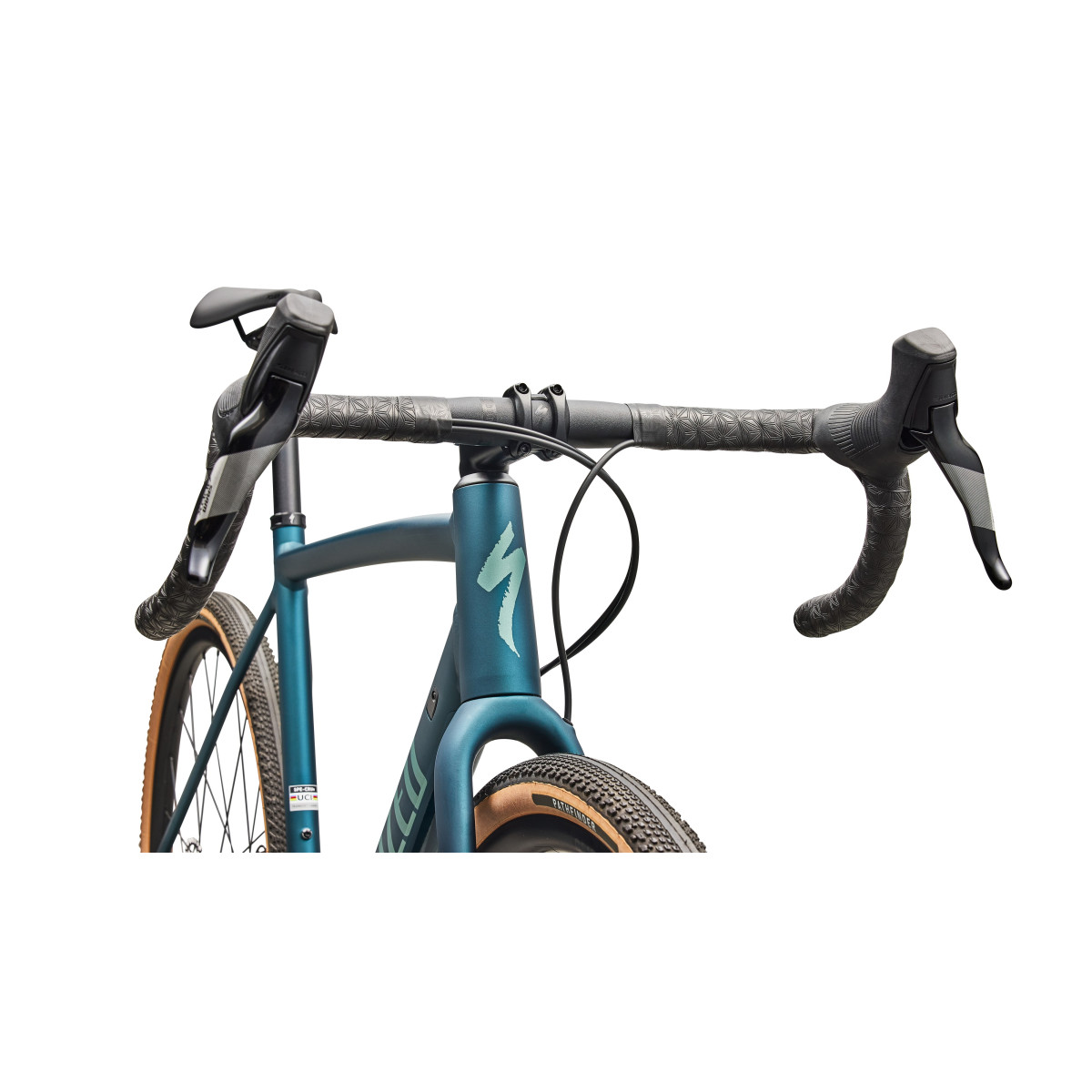 Specialized Crux DSW Comp gravel dviratis | Emerald Metallic - Fjord Metallic Specialized Crux DSW Comp gravel dviratis | Emerald Metallic - Fjord Metallic