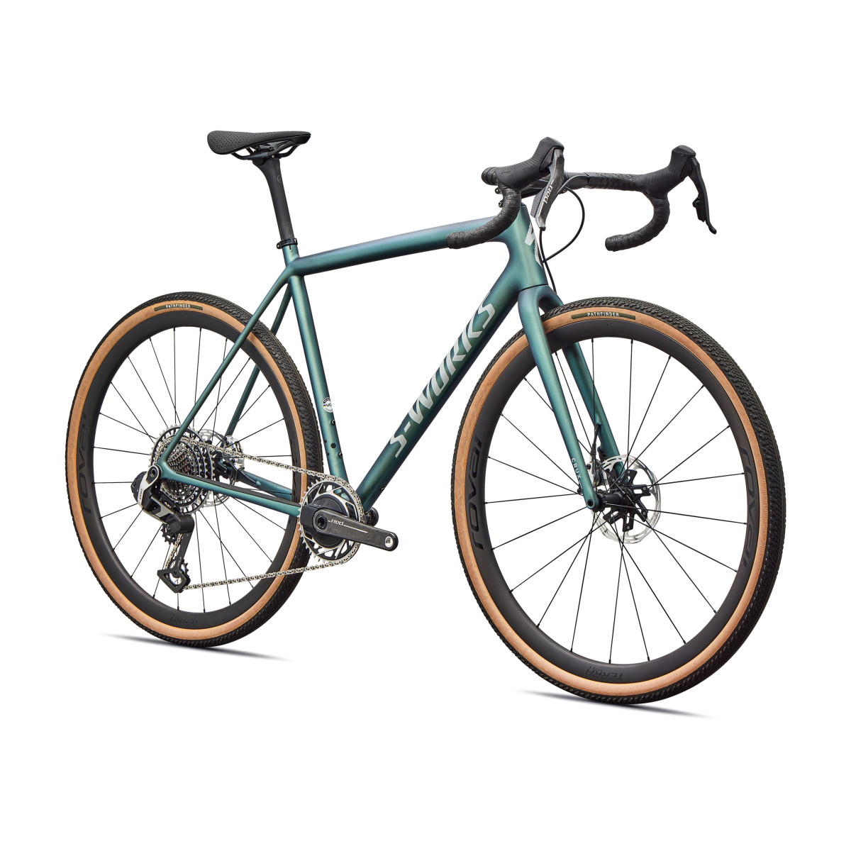 S-Works Crux Gravel dviratis | Premium Fjord - Dolomite Metallic S-Works Crux Gravel dviratis | Premium Fjord - Dolomite Metallic