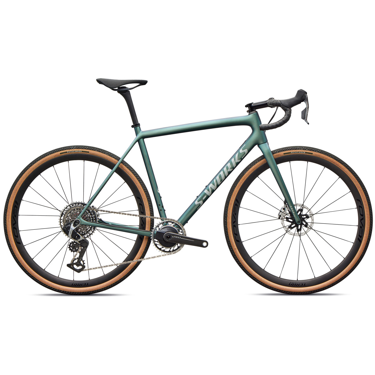 S-Works Crux Gravel dviratis | Premium Fjord - Dolomite Metallic S-Works Crux Gravel dviratis | Premium Fjord - Dolomite Metallic