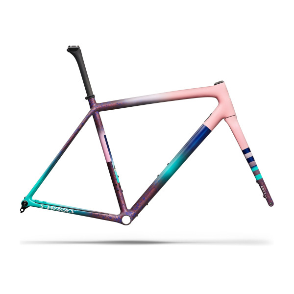 S-Works Crux rėmas | Desert Rose - Quartz - Purple Haze