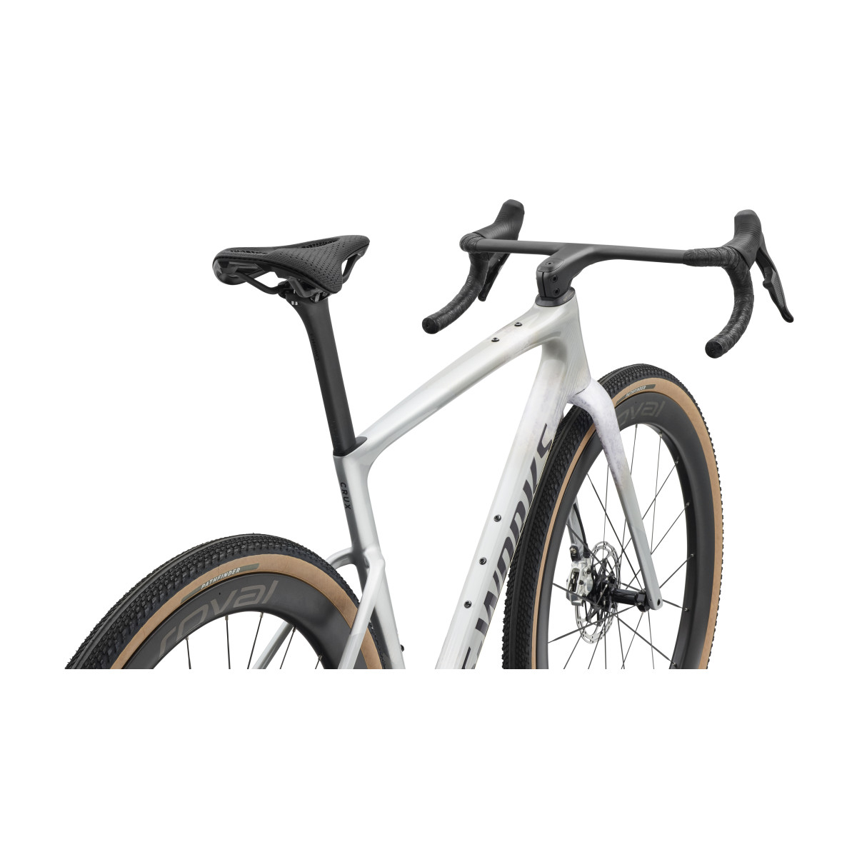 S-Works Crux 5 gravel dviratis | Silver Dust - Amathyst Frost