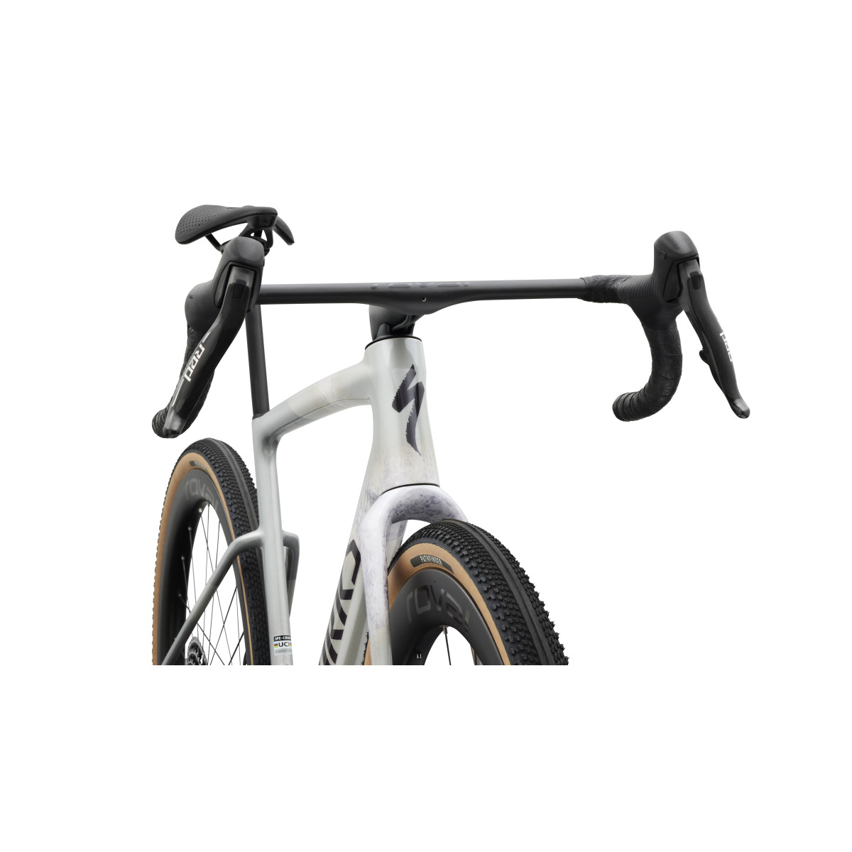 S-Works Crux 5 gravel dviratis | Silver Dust - Amathyst Frost