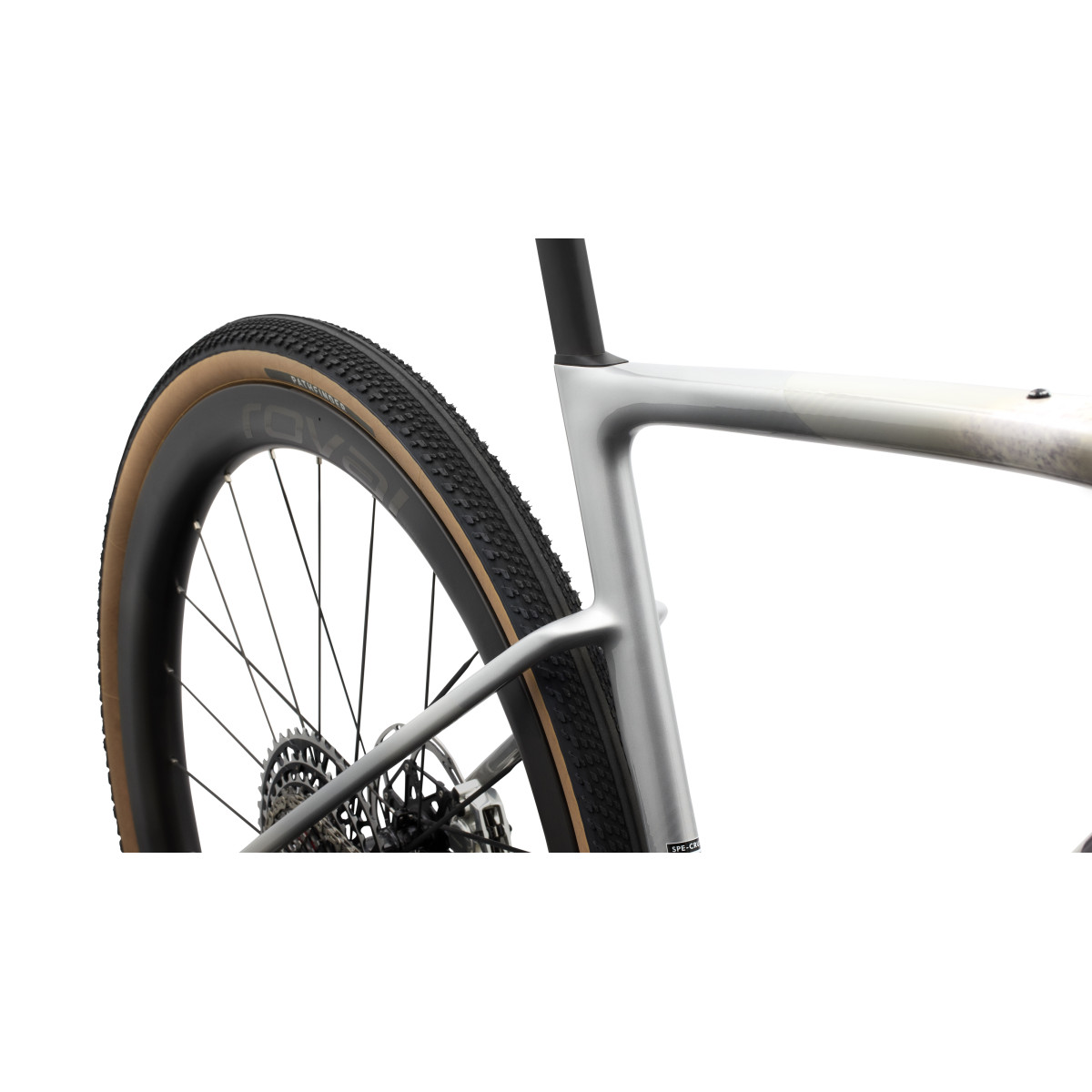 S-Works Crux 5 gravel dviratis | Silver Dust - Amathyst Frost