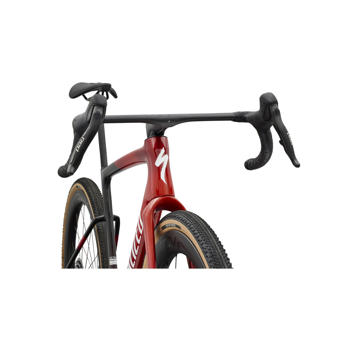 Specialized Crux 5 S-Level gravel dviratis | Redwood Metallic - White
