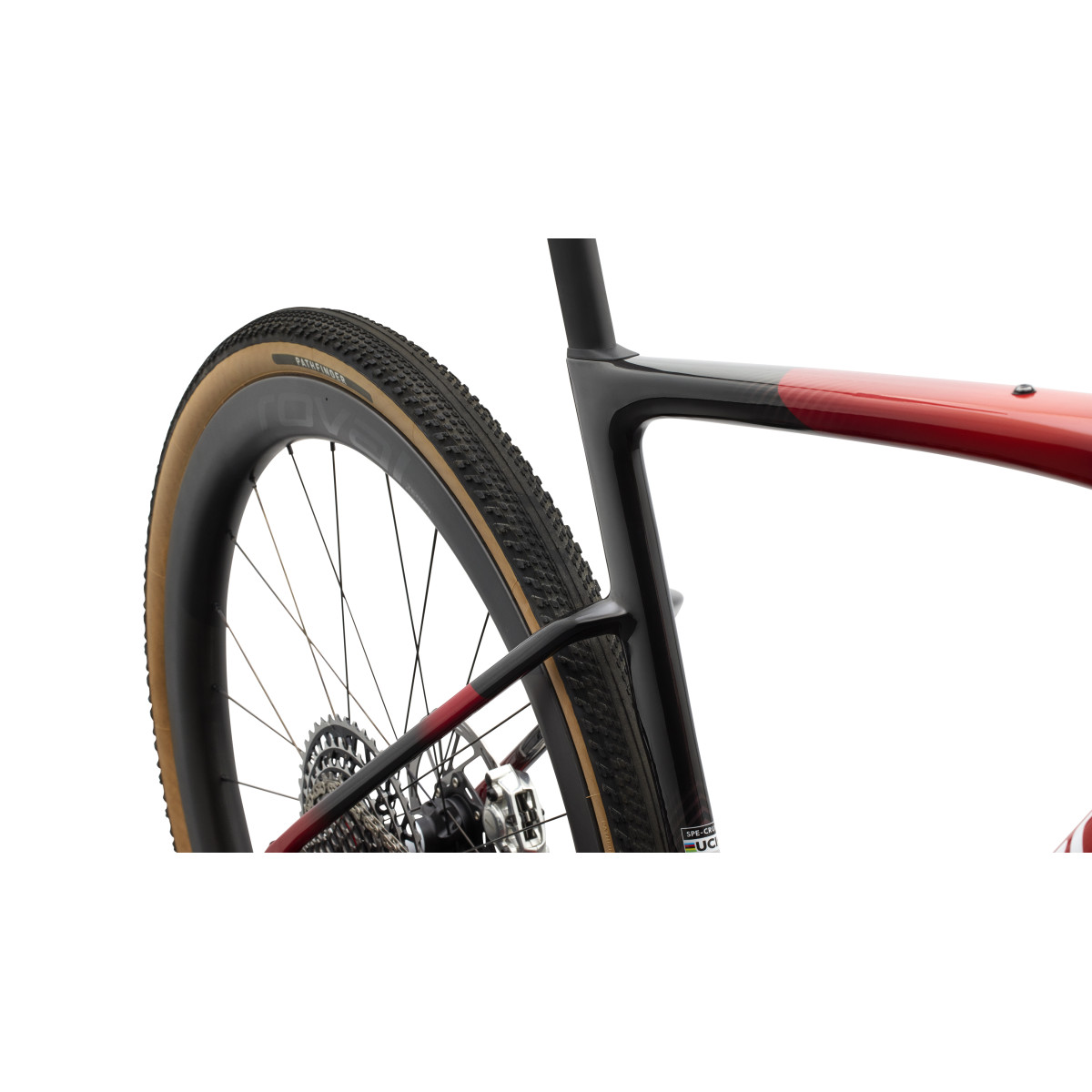 Specialized Crux 5 S-Level gravel dviratis | Redwood Metallic - White