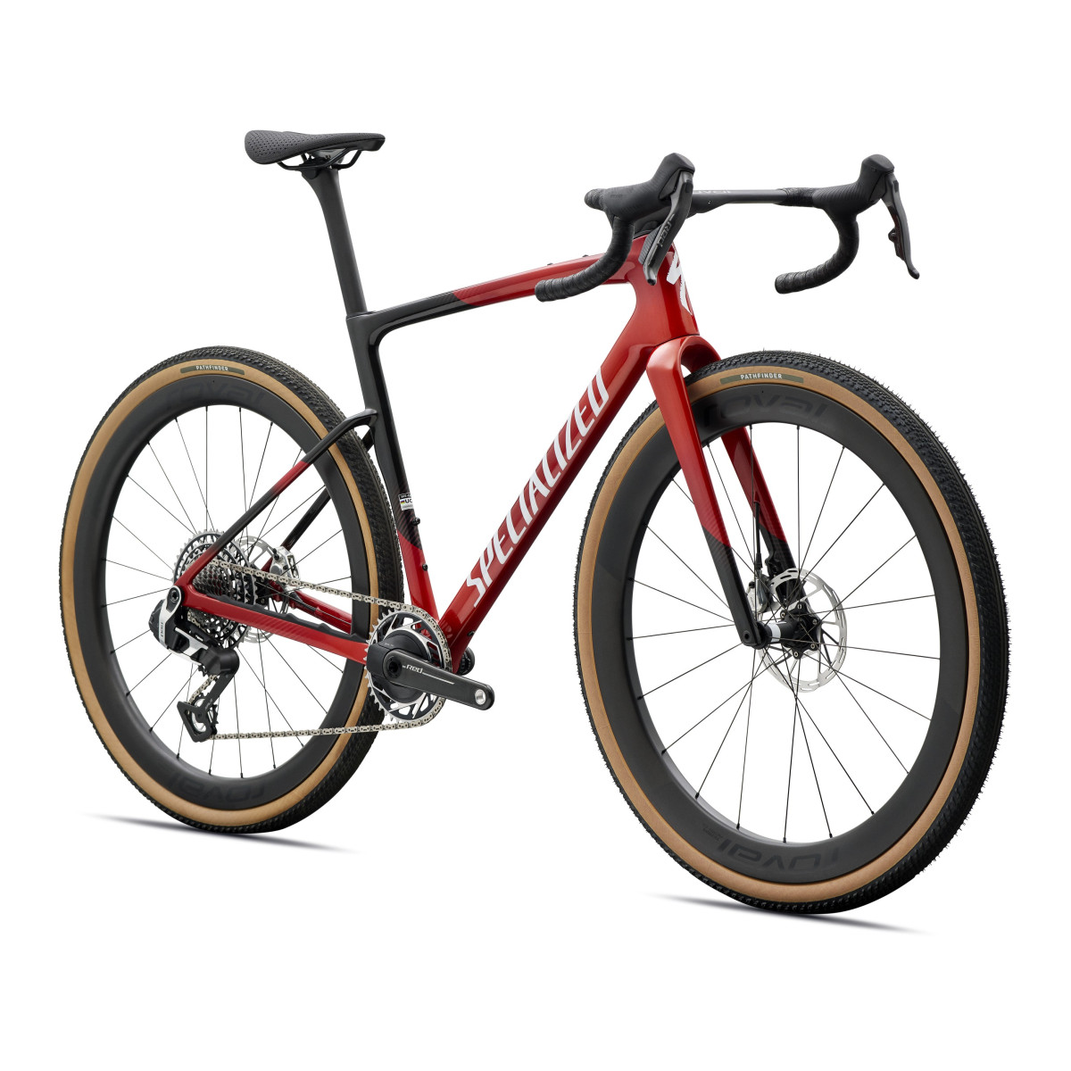 Specialized Crux 5 S-Level gravel dviratis | Redwood Metallic - White
