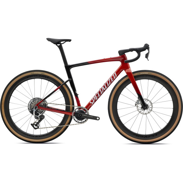 Specialized Crux 5 S-Level gravel dviratis | Redwood Metallic - White