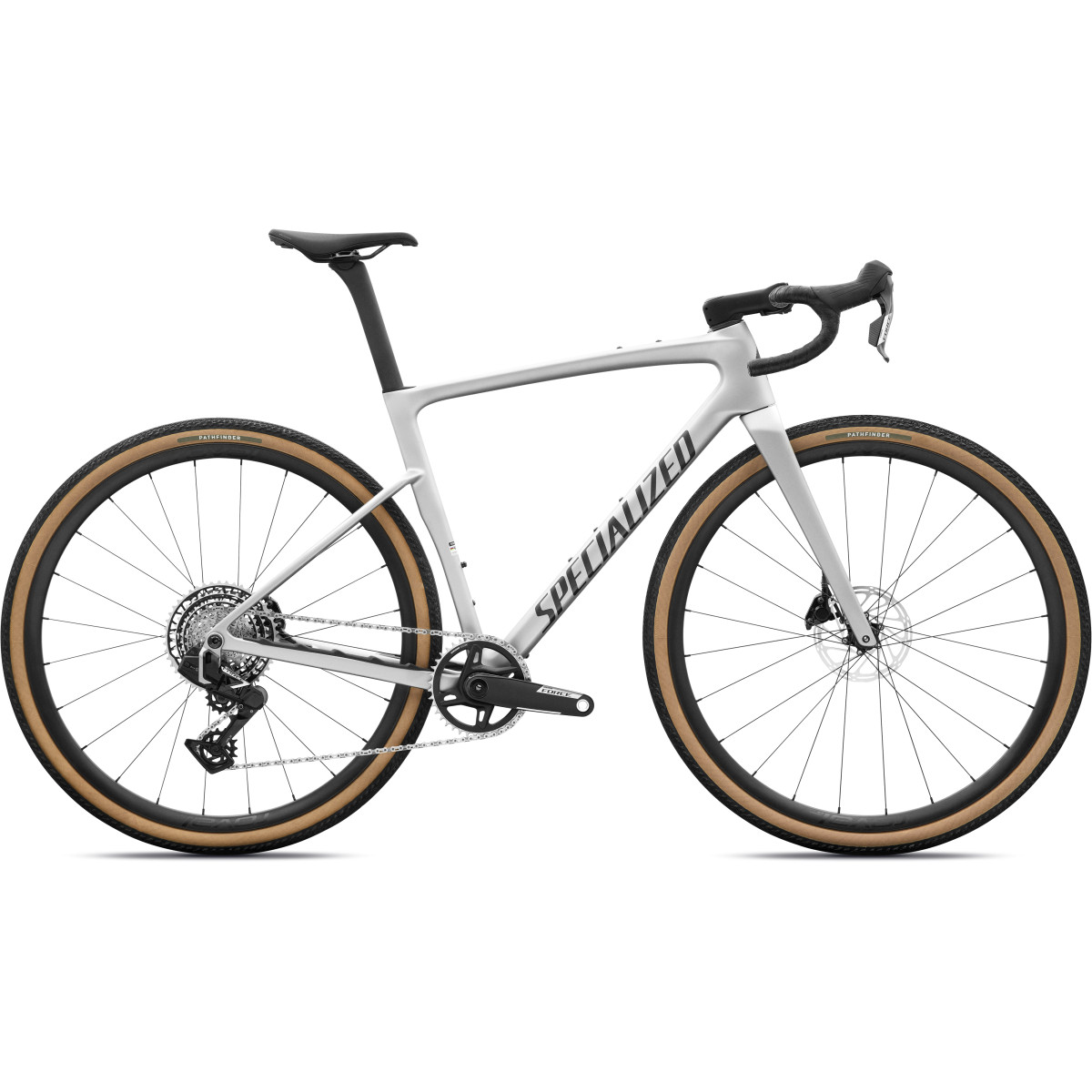 Specialized Crux 5 Expert Gravel Bike | Shadow Silver - Obsidian Metallic