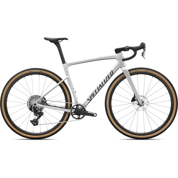 Specialized Crux 5 Expert gravel dviratis | Shadow Silver - Obsidian Metallic