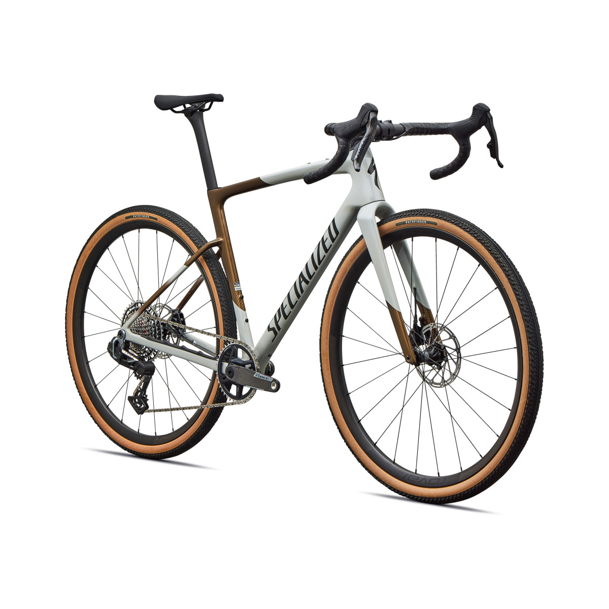 Specialized Crux 5 Expert Gravel Bike | Burnt Gold - Dolomite Metalli
