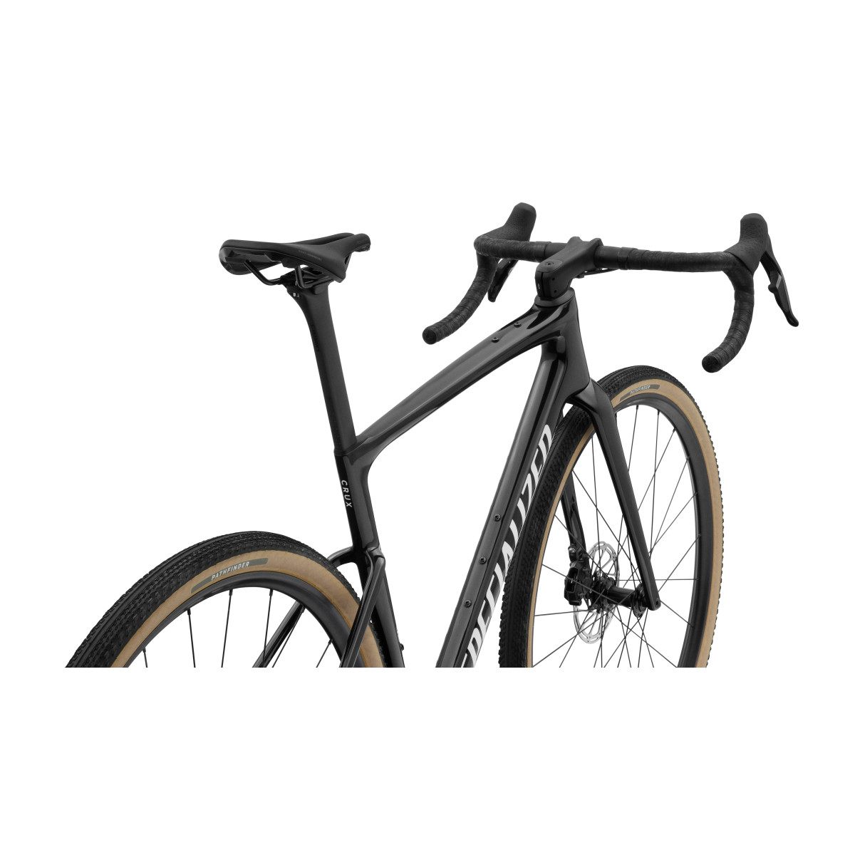Specialized Crux 5 Comp Gravel Bike | Obsidian Metallic - Dune White